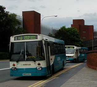 Arriva North West Dennis Dart East lancs 2000 1169