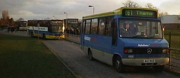 Aylesbury & The Vale Mercedes/Plaxton 213 M43WUR