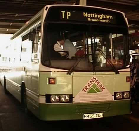 Trent Buses Trans Peak Volvo B10M Alexander Q M455TCH