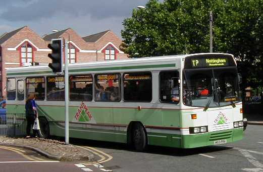 Trent Buses Trans Peak Volvo B10M Alexander Q M53PRA