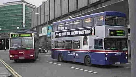 First Midland Red Dennis Lance Plaxton Verde and TWM MCW Metrobus