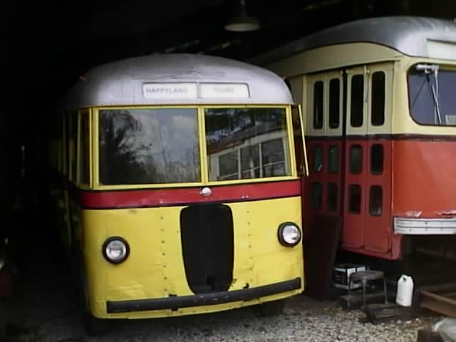 Kennebunkport Seashore Trolley Museum bus