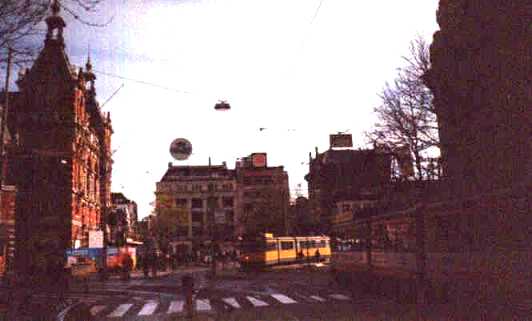 Leidesplein trams