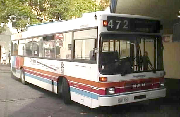 Stagecoach Auckland MAN SL202 Coachwork International 161 OB1550