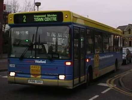 The Shires Dennis Dart SLF Plaxton Pointer 3186 P186SRO