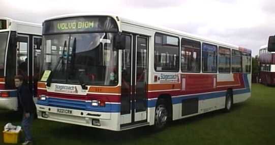 Stagecoach Midland Red Volvo B10M Alexander PS 221