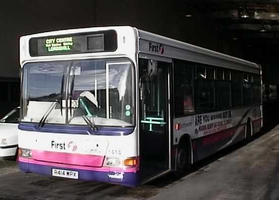 First Southampton 414 Dennis Dart SLF