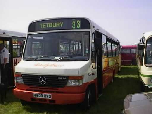 Andybus Mercedes Vario Plaxton Beaver 2 R809HWS