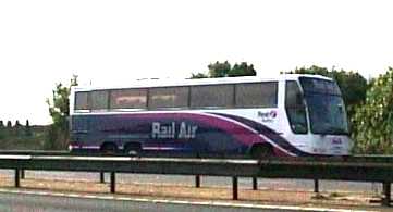 First Beeline Volvo B12BT Plaxton Excalibur Rail Air coach