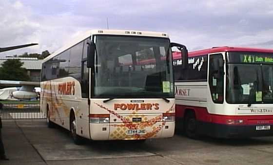 Fowler's Scania L94IB Van Hool T744JHE