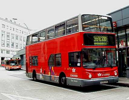 London United Volvo B7TL V206OOE