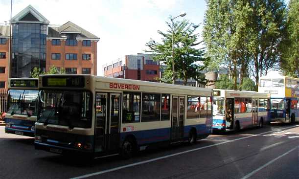 Sovereign Dennis Dart - Plaxton Pointer V523JBH