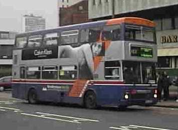 TWM MCW Metrobus Mark II with orange sash