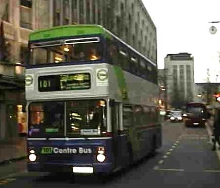 TWM MCW Metrobus Mark II with route 101 green sash