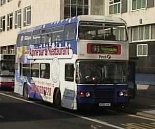 Western National advert ECW bodied Leyland Olympian