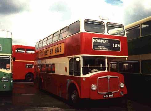 East Kent AEC Bridgemaster Park Royal YJG807