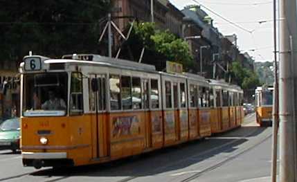 BKV Ganz CSMG.2 8-axle articulated tramcar