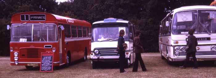 NATIONAL SHOWBUS RALLY 1974